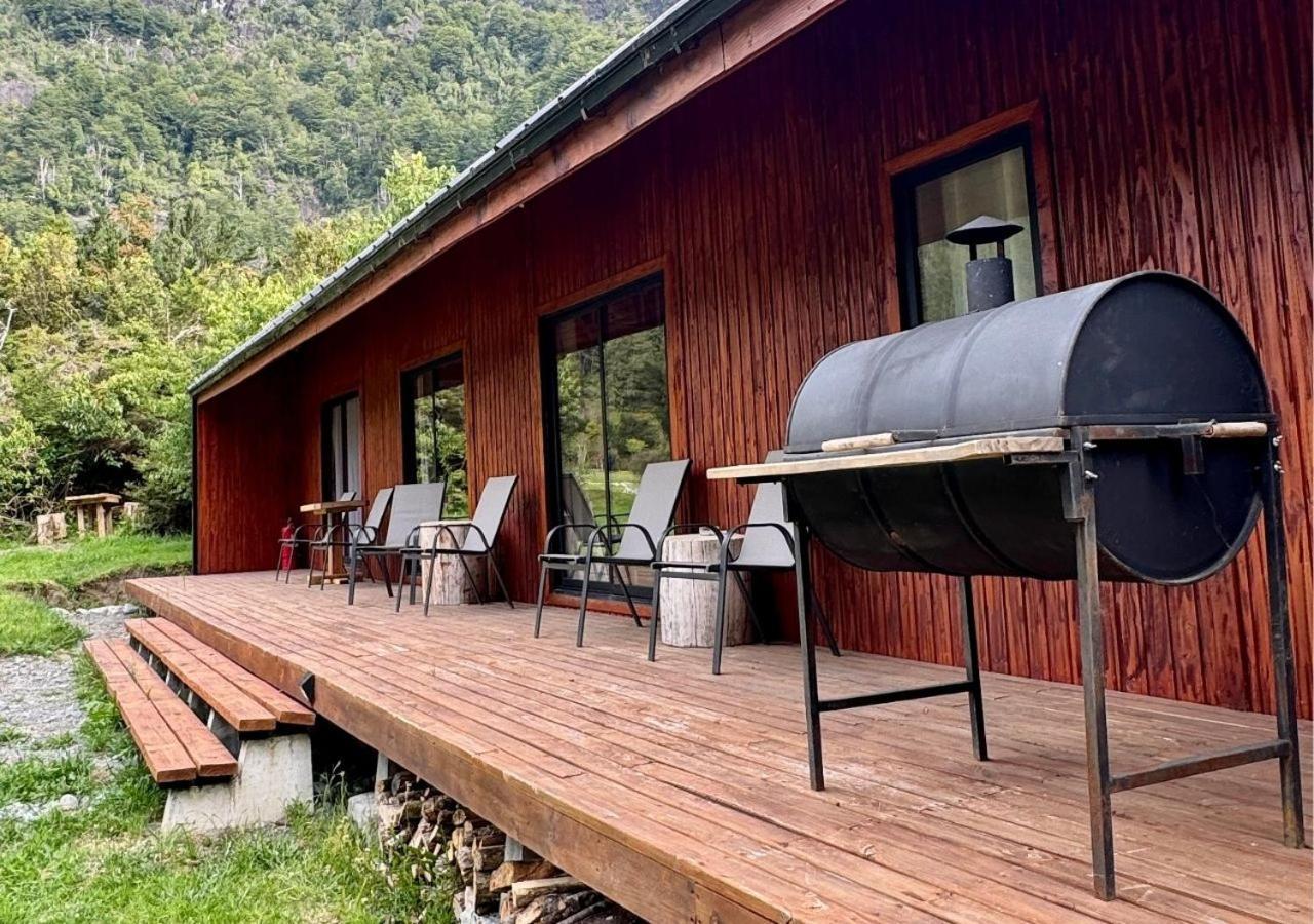 Cabanas Refugio Rio Roberto Villa Santa Lucia Luaran gambar